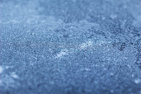 frosty hoar on flat surface, close up macro shot Stock Photo - Budget Royalty-Free & Subscription, Code: 400-07114045