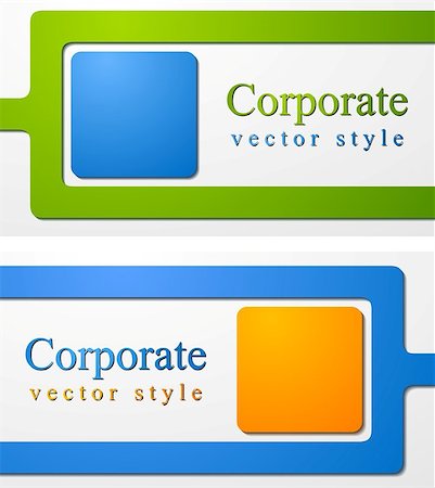 simsearch:400-07114165,k - Abstract vector business corporate design Stock Photo - Budget Royalty-Free & Subscription, Code: 400-07115088