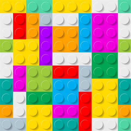 plastic blocks - Abstract plastic construction kit background made of colorful blocks. Stock Photo - Budget Royalty-Free & Subscription, Code: 400-07115349