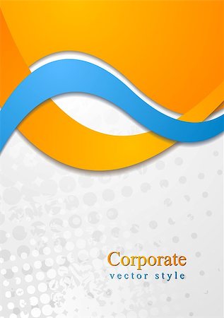 simsearch:400-07114165,k - Colourful corporate vector waves design Stock Photo - Budget Royalty-Free & Subscription, Code: 400-07116098