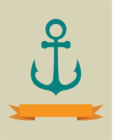 Anchor icon. Vector illustration Stock Photo - Budget Royalty-Free & Subscription, Code: 400-07116420