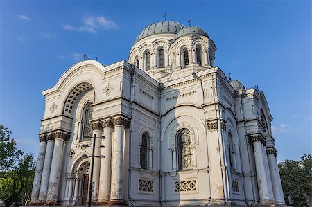 The St. Michael the Archangel church in Kaunas, Lithuania Stock Photo - Budget Royalty-Free & Subscription, Code: 400-07111622
