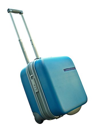 porter - Suitcase isolated on a white background Stock Photo - Budget Royalty-Free & Subscription, Code: 400-07111640