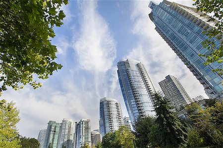 Vancouver BC Canada Downtown Waterfront Condominium Buildings by the Park Along the Seawall Stock Photo - Budget Royalty-Free & Subscription, Code: 400-07112197