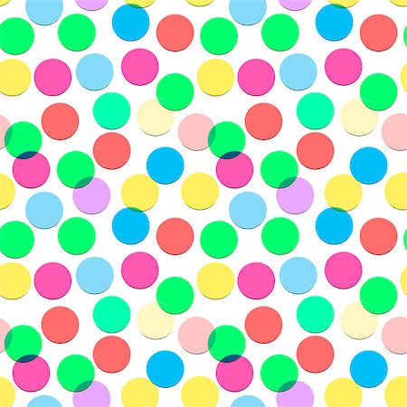 simsearch:400-04402561,k - Confetti pattern candy colors, vector Eps10 illustration. Foto de stock - Super Valor sin royalties y Suscripción, Código: 400-07112603