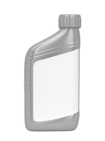 simsearch:400-08072345,k - Machine oil bottle with blank label isolated on white background Foto de stock - Super Valor sin royalties y Suscripción, Código: 400-07112659