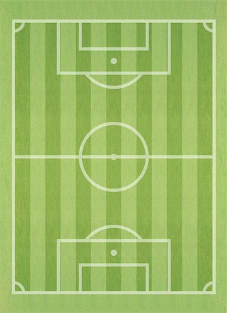 simsearch:400-06769903,k - Soccer field with white lines on grass Photographie de stock - Aubaine LD & Abonnement, Code: 400-07113103