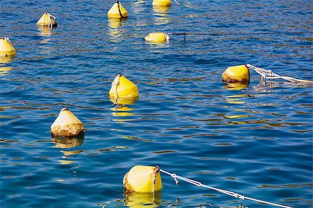 Yellow anchor buoy Stock Photo - Budget Royalty-Free & Subscription, Code: 400-07113341