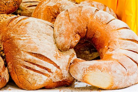 french lifestyle and culture - Bread products are on the table Stock Photo - Budget Royalty-Free & Subscription, Code: 400-07124747