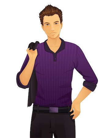 simsearch:400-07680948,k - Man in elegant outfit posing Stock Photo - Budget Royalty-Free & Subscription, Code: 400-07124966