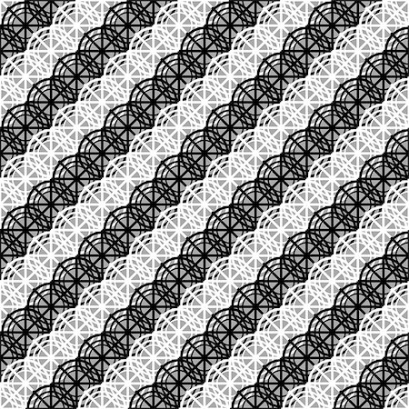 endless - Design seamless monochrome pattern. Vector art Stock Photo - Budget Royalty-Free & Subscription, Code: 400-07125612