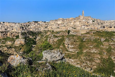 The ancient city of Matera. Basilicata, Italy Photographie de stock - Aubaine LD & Abonnement, Code: 400-07166428