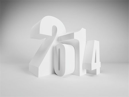 new year 2014 are coming Stock Photo - Budget Royalty-Free & Subscription, Code: 400-07167825