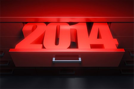 new year 2014 are coming Stock Photo - Budget Royalty-Free & Subscription, Code: 400-07167823