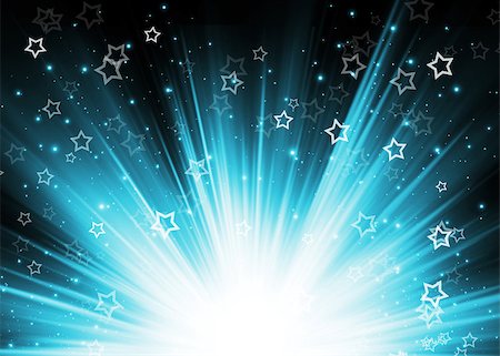 Abstract magic light and stars background Stock Photo - Budget Royalty-Free & Subscription, Code: 400-07168441