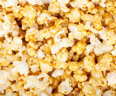 sweet and salty - Popcorn texture closeup background Stock Photo - Budget Royalty-Free & Subscription, Code: 400-07168669