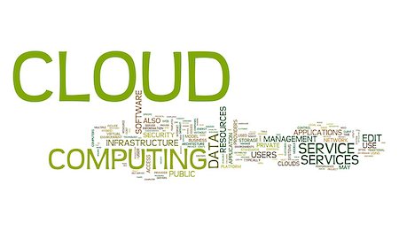 simsearch:400-04863096,k - An image of a cloud computing text cloud Foto de stock - Super Valor sin royalties y Suscripción, Código: 400-07169218