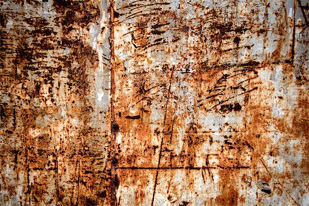 simsearch:600-02886688,k - Old scratched rusty metal texture background Stock Photo - Budget Royalty-Free & Subscription, Code: 400-07169786
