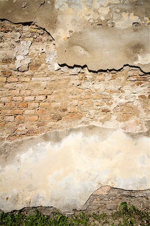 Aged weathered street wall background Stock Photo - Budget Royalty-Free & Subscription, Code: 400-07174246