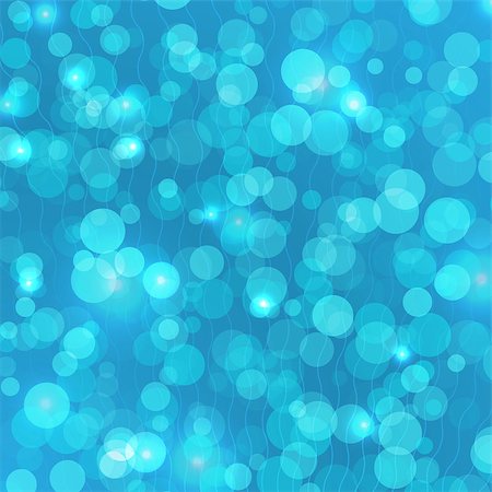 dark blue abstract background, blue bokeh abstract lights Stock Photo - Budget Royalty-Free & Subscription, Code: 400-07174449