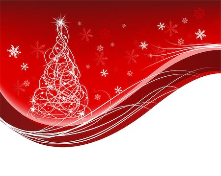 Christmas  festive background. EPS 10 Vector illustration  with transparency and meshes. Fotografie stock - Microstock e Abbonamento, Codice: 400-07174473