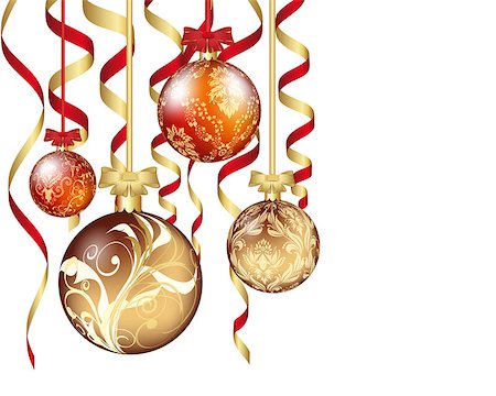 simsearch:400-07174470,k - Christmas  background. EPS 10 Vector illustration  with transparency and meshes. Stock Photo - Budget Royalty-Free & Subscription, Code: 400-07175112