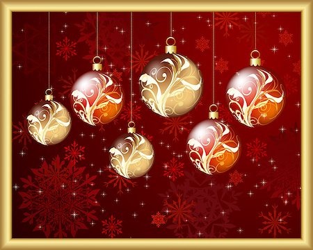 simsearch:400-07174470,k - Christmas  background. EPS 10 Vector illustration  with transparency and meshes. Stock Photo - Budget Royalty-Free & Subscription, Code: 400-07175121