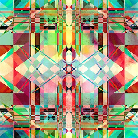 simsearch:400-08314632,k - unusual bright colorful geometric abstract pattern of different elements Stock Photo - Budget Royalty-Free & Subscription, Code: 400-07175226