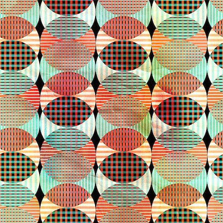 simsearch:400-07176260,k - unusual bright colorful geometric abstract pattern of different elements Foto de stock - Super Valor sin royalties y Suscripción, Código: 400-07179232