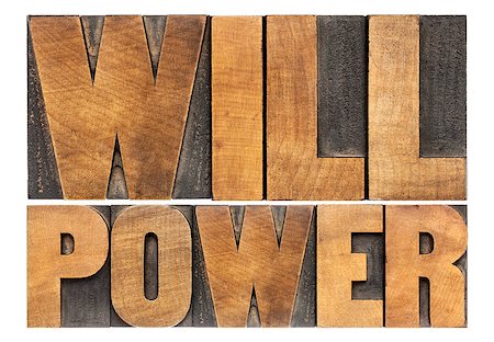 simsearch:400-07179122,k - will power words - isolated text in letterpress wood type Stock Photo - Budget Royalty-Free & Subscription, Code: 400-07179854