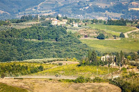 simsearch:862-03437136,k - An image of a nice landscape in Italy near Volterra Photographie de stock - Aubaine LD & Abonnement, Code: 400-07170632