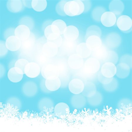 simsearch:400-07179433,k - Abstract christmas background with snowflakes Stock Photo - Budget Royalty-Free & Subscription, Code: 400-07172735