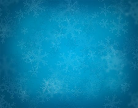 simsearch:400-07299338,k - Abstract blue christmas background with snowflakes Photographie de stock - Aubaine LD & Abonnement, Code: 400-07172744