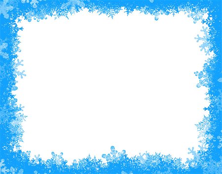 simsearch:400-07179433,k - Abstract blue and white christmas background with snowflakes Stock Photo - Budget Royalty-Free & Subscription, Code: 400-07172759