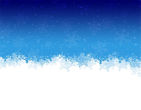 simsearch:400-08713262,k - Abstract blue and white christmas background with snowflakes Stock Photo - Budget Royalty-Free & Subscription, Code: 400-07172761