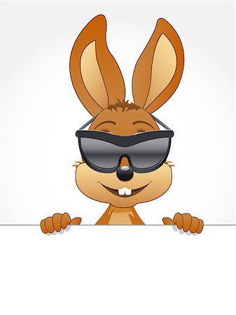 simsearch:400-06798041,k - easter bunny with sunglasses Foto de stock - Super Valor sin royalties y Suscripción, Código: 400-07172821