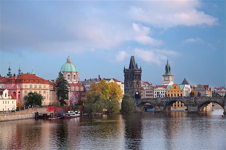 simsearch:400-07620236,k - Image of Prague, capital city of Czech Republic, during autumn afternoon. Stock Photo - Budget Royalty-Free & Subscription, Code: 400-07214023
