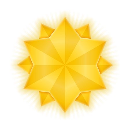 star background banners - Golden stars on white background, vector eps10 illstration Photographie de stock - Aubaine LD & Abonnement, Code: 400-07214101