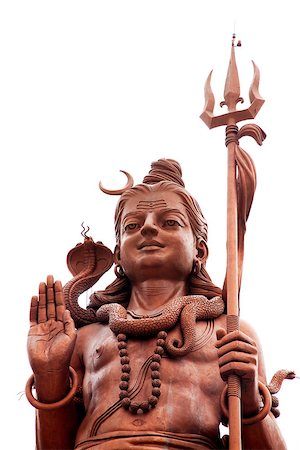 Statue of Lord Shiva in Mauritius Stock Photo - Budget Royalty-Free & Subscription, Code: 400-07214445