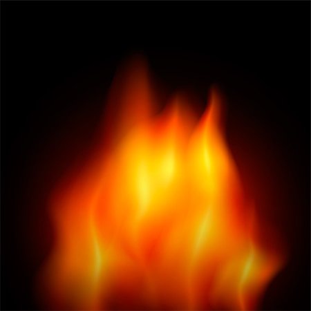 Vector illustration of fire flame EPS 10 Stock Photo - Budget Royalty-Free & Subscription, Code: 400-07214623