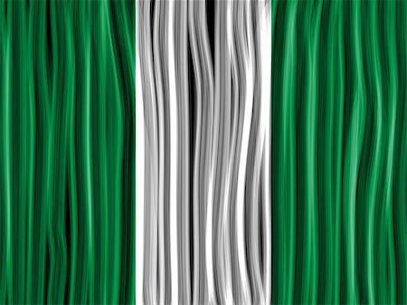 simsearch:400-08163060,k - Vector - Nigeria Flag Wave Fabric Texture Background Foto de stock - Super Valor sin royalties y Suscripción, Código: 400-07215138