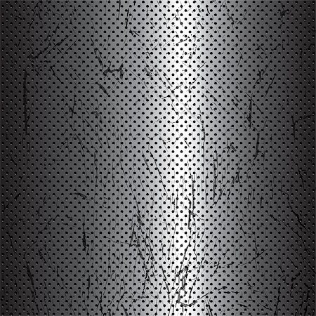 simsearch:400-05901999,k - Perforated metal background with a scratched texture Stock Photo - Budget Royalty-Free & Subscription, Code: 400-07215420