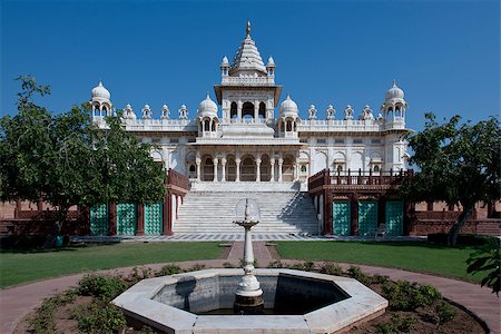 The memorial of maharaja Jaswant Singh II erected in 1899 in Jodhpur, Rajasthan, India Stock Photo - Budget Royalty-Free & Subscription, Code: 400-07217661