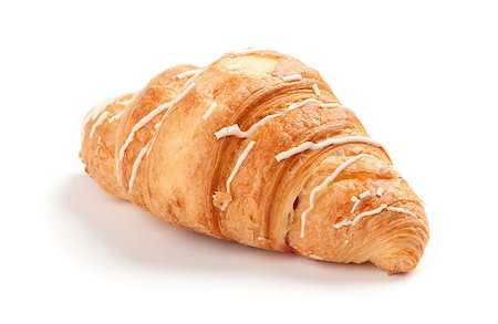 simsearch:400-05704821,k - croissant over white background Foto de stock - Super Valor sin royalties y Suscripción, Código: 400-07219108