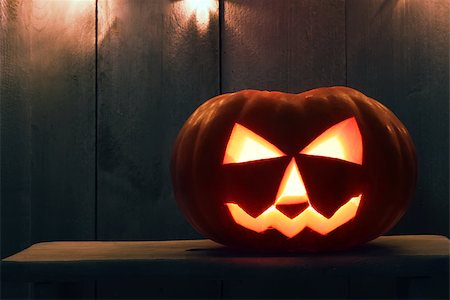 Halloween photo of pumpkin Foto de stock - Royalty-Free Super Valor e Assinatura, Número: 400-07211637