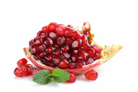 simsearch:400-08796295,k - red juicy ripe organic pomegranate fruit Fotografie stock - Microstock e Abbonamento, Codice: 400-07211853