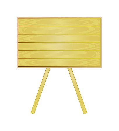 Vector wood or wooden table or board. School is back. Stock Photo - Budget Royalty-Free & Subscription, Code: 400-07211878