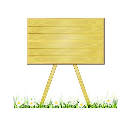 Vector wood or wooden table or board. School is back. Stock Photo - Budget Royalty-Free & Subscription, Code: 400-07211880