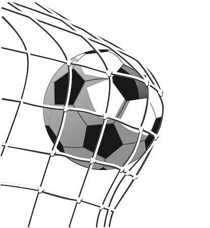 football court images - soccer goal Stock Photo - Budget Royalty-Free & Subscription, Code: 400-07213882