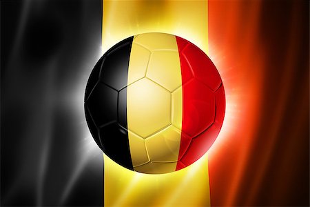 simsearch:400-06527636,k - 3D soccer ball with Belgium team flag, world football cup Brazil 2014 Foto de stock - Royalty-Free Super Valor e Assinatura, Número: 400-07224408